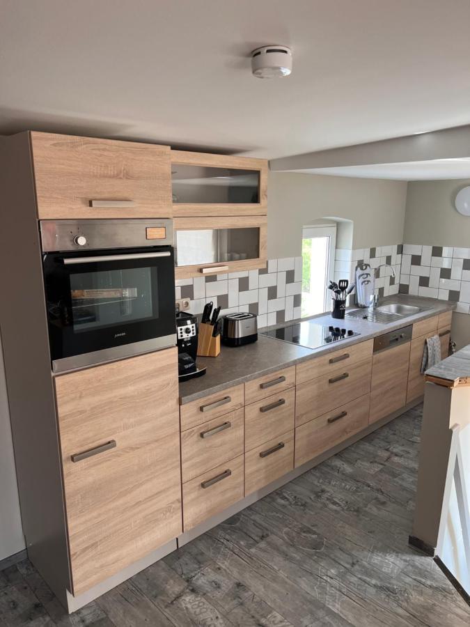 Schillers Terrassen Fewo Cottbus Buitenkant foto